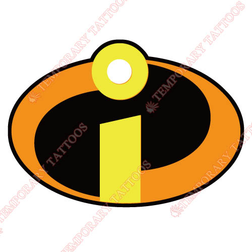 The Incredibles Customize Temporary Tattoos Stickers NO.3458